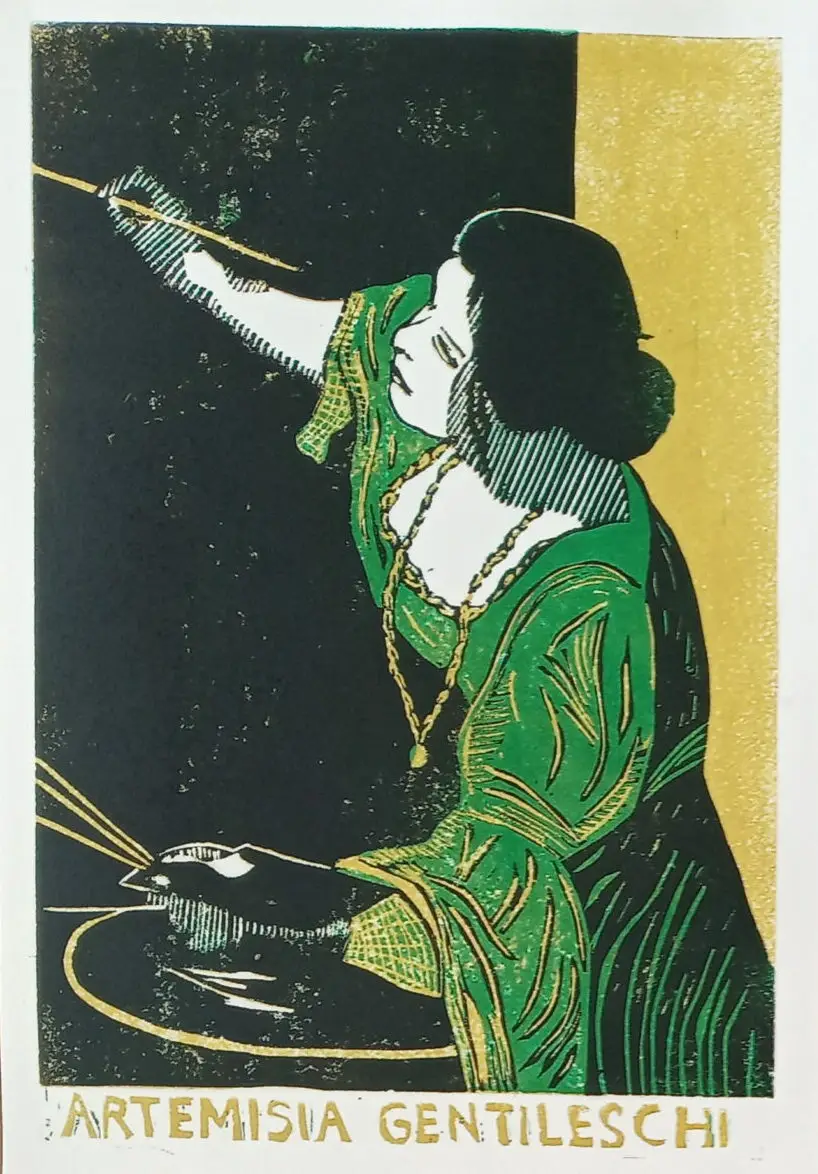 Linogravure (plaque perdue)